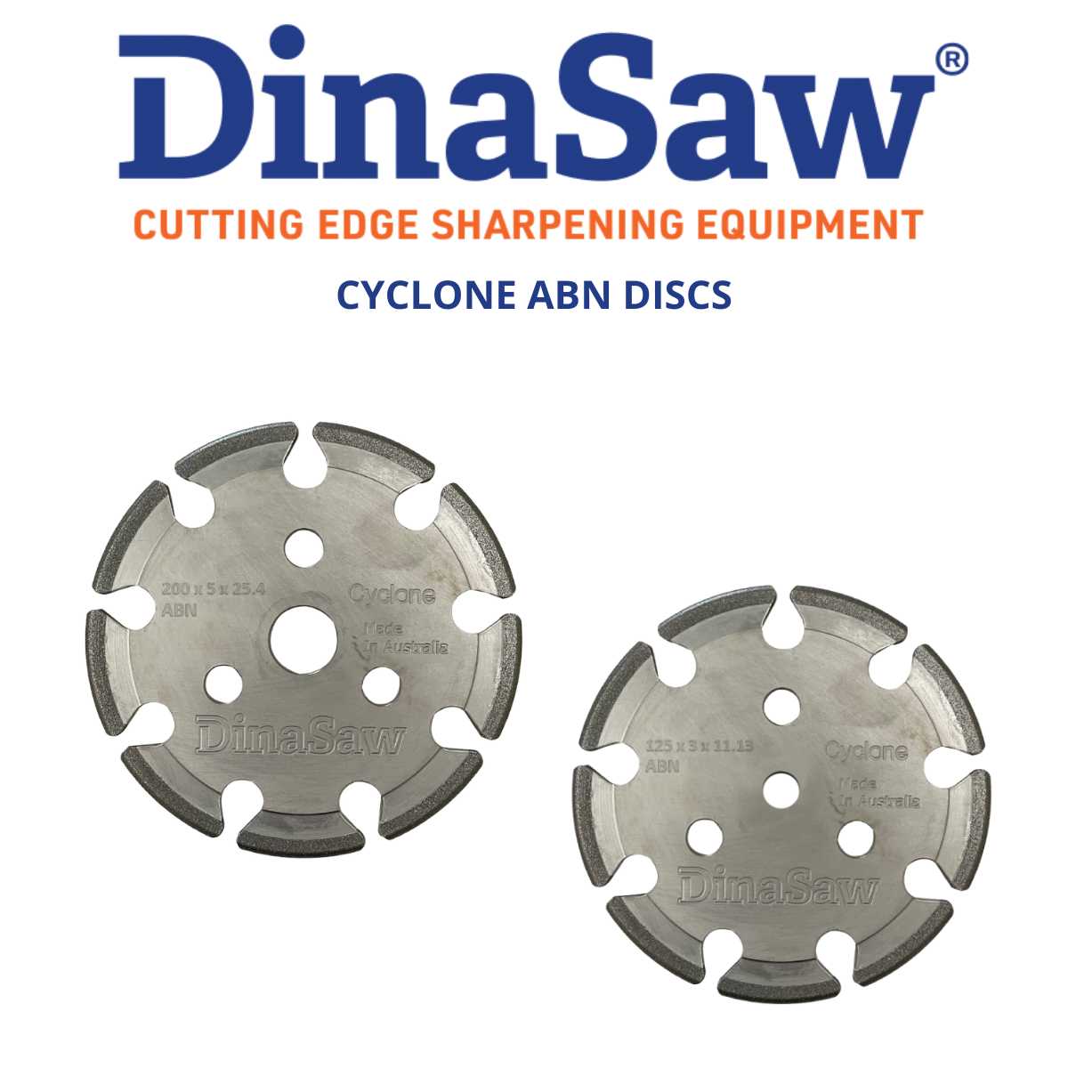 DinaSaw® ABN Sharpening Discs