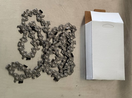 Tungsten Carbide Tipped Chain 72DL 3/8" .063" Full Chisel - Damaged Packaging Seconds