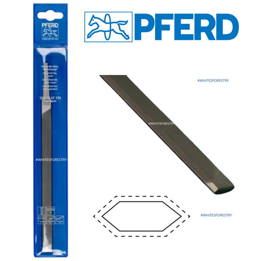 Chainsaw File Pferd® Double Bevel Chisel Bit File