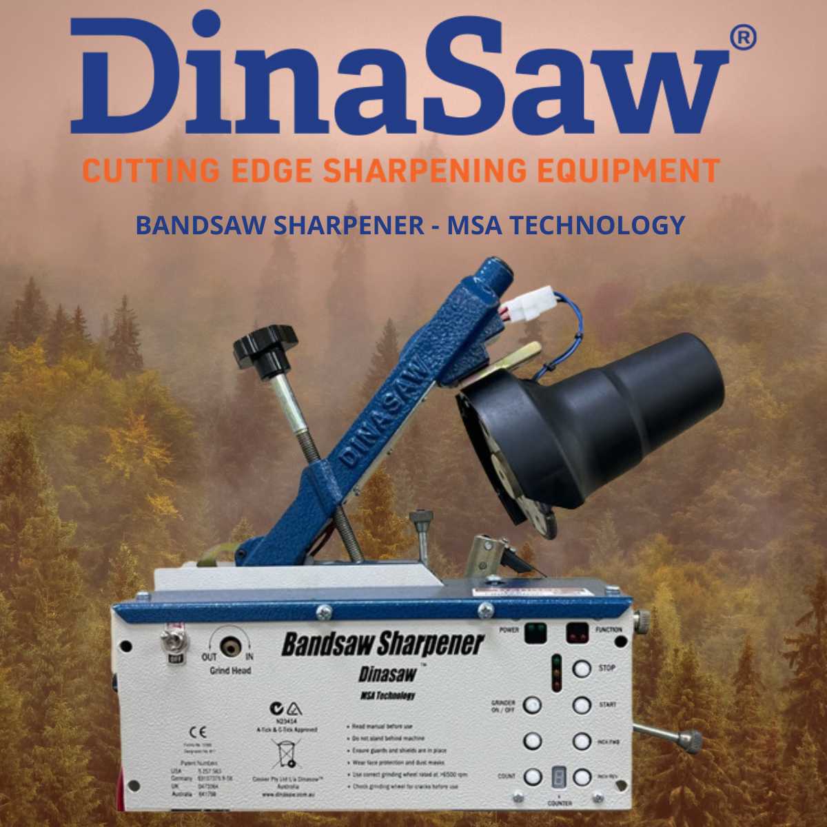 DinaSaw® Bandsaw Sharpener