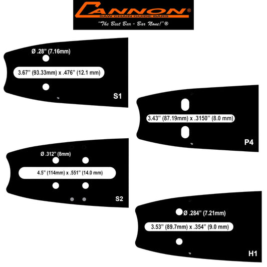 Cannon SuperBar .325 Chainsaw Bar