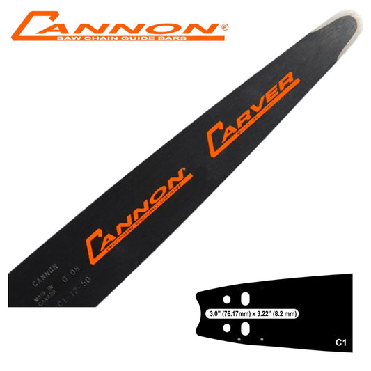Cannon Chainsaw Carving Bars