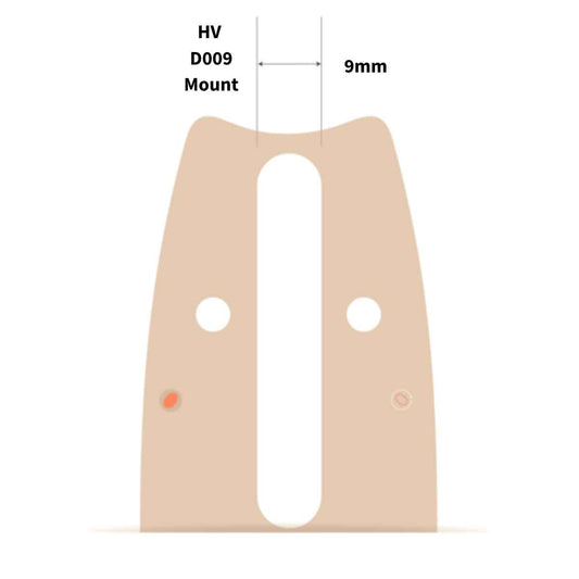 GB ProTop Titanium Chainsaw Bar 3/8" HV D009 Husqvarna