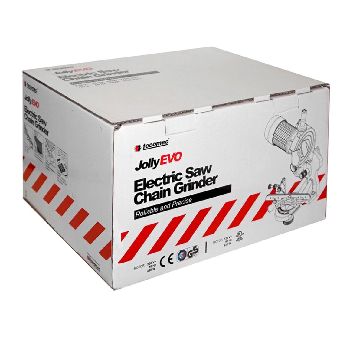 Tecomec Jolly Evo, Professional Saw Chain Sharpener, Italian designed.