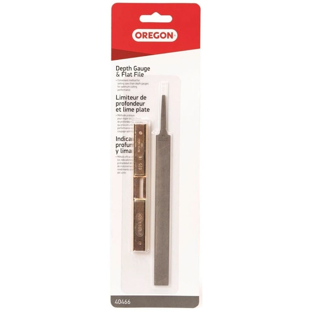 OREGON® Depth Gauge & Flat File Kit .025"