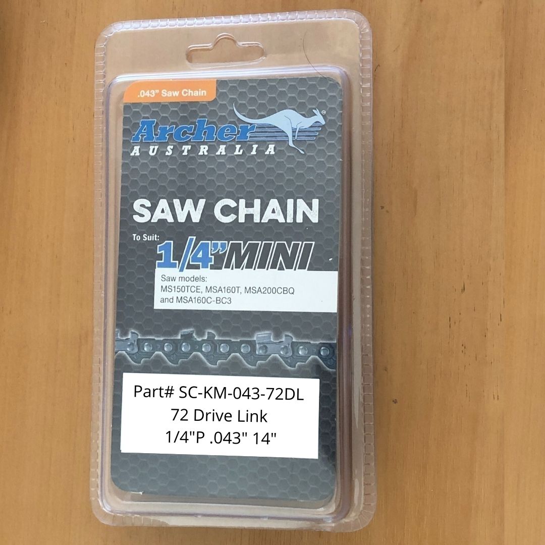 RocwooD Chainsaw Chain Husqvarna 444 455 E1400 E1600 18" .325 .050 1.3 72DL X4 E - Foto 6