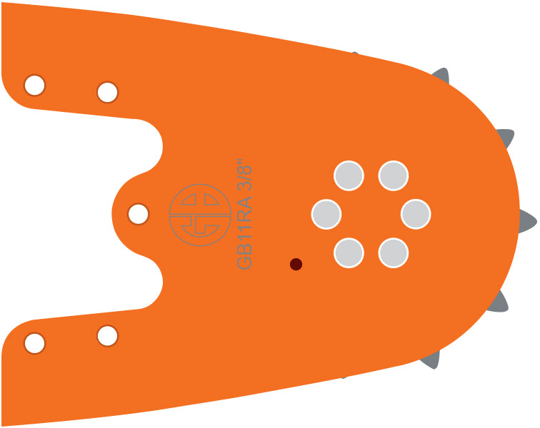 Sprocket Nose - GB Extra Long Bars, Whites Forestry Equipment, Strzelecki Trading