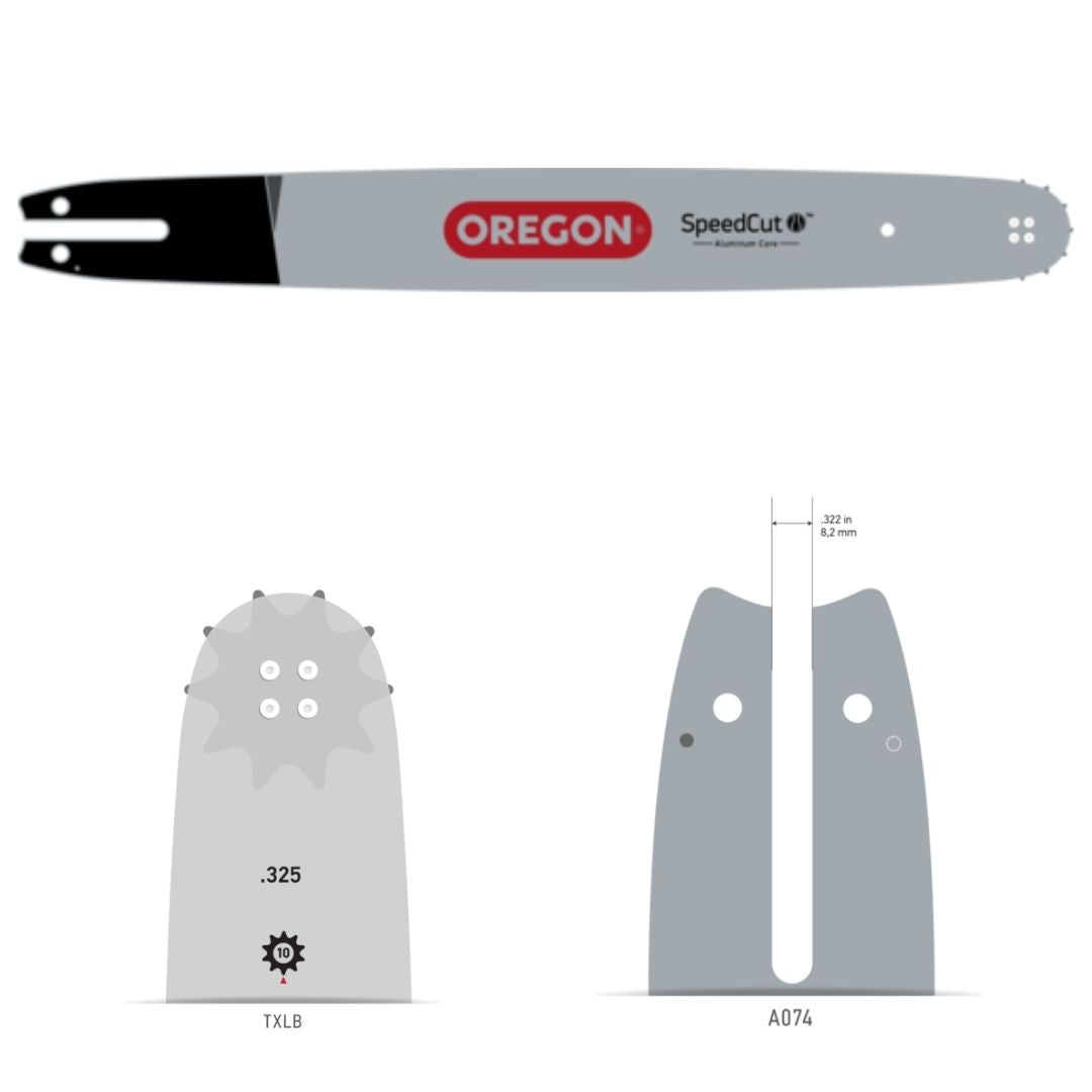 thumbnail image 2 of Oregon 16" ControlCut Guide Bar - .063 Gauge .325 Pitch For Chainsaws 2 of 13