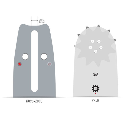 OREGON VersaCut™ Chainsaw Bar 18" 3/8" .058 K095