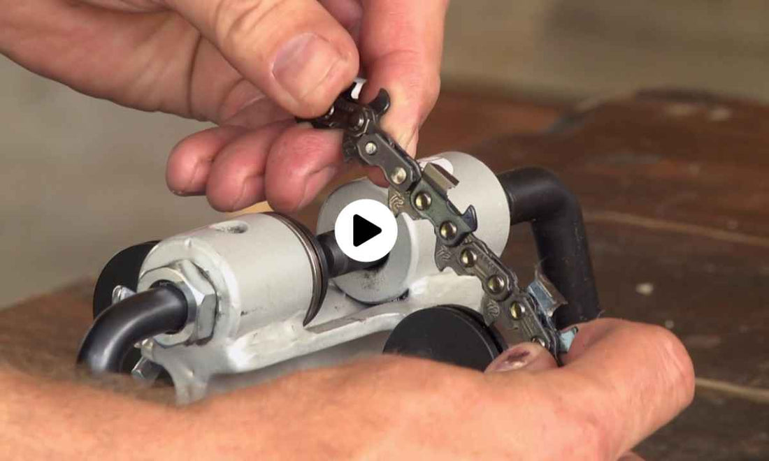 REPLACING DAMAGED CUTTERS AND JOINING CHAIN