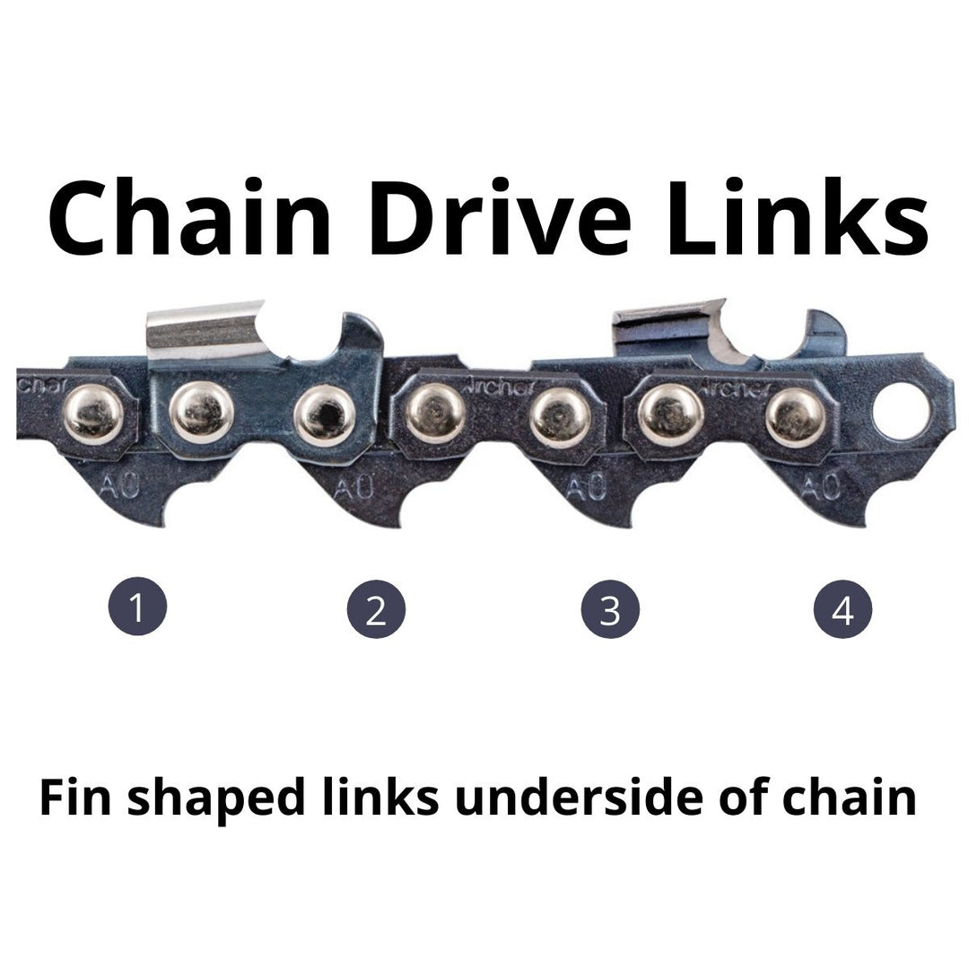 Chain drive links