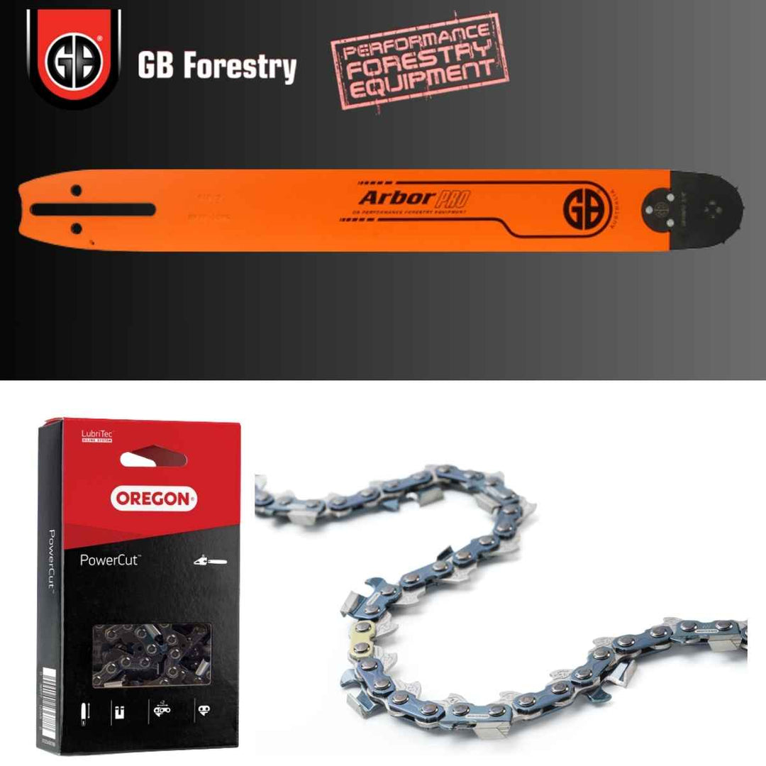 Chainsaw Bar & Chain Combo GB Arbor Pro 18" 3/8" D009