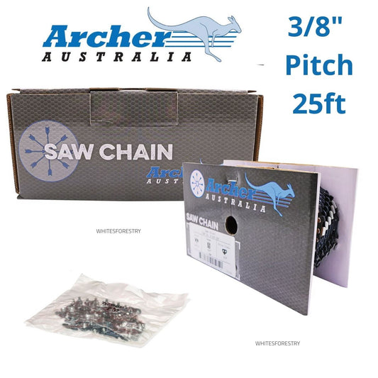 Archer 25ft Chainsaw Chain – 3/8″ Pitch