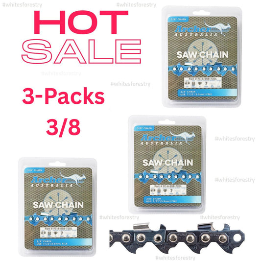 Archer 3/8" Chainsaw Chain 3-Pack Promo