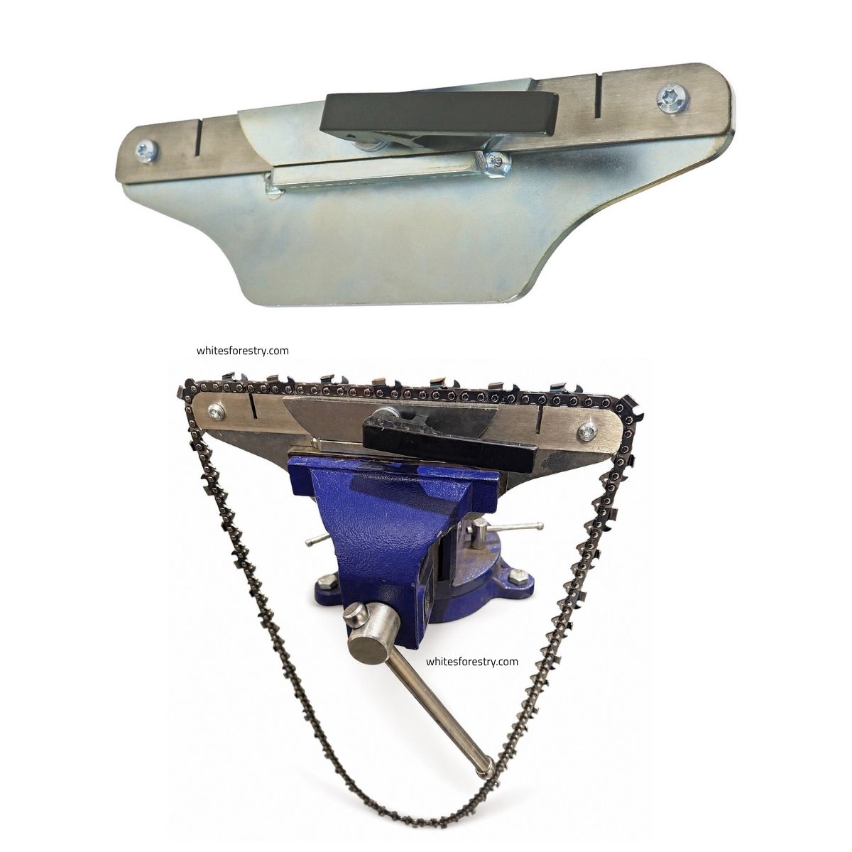 Chainsaw Chain Sharpening Vice Clamp - Tazzy Devil Clamp