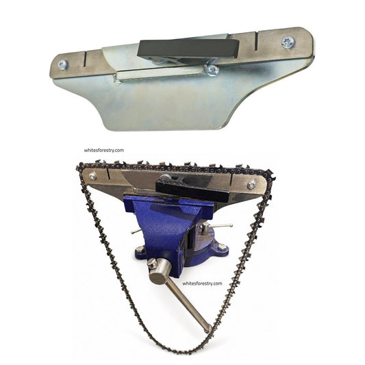 Chainsaw Chain Sharpening Vice Clamp - Tazzy Devil Clamp