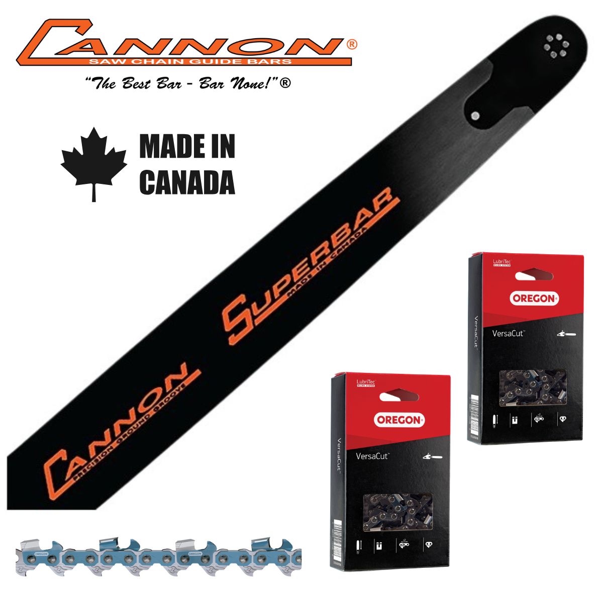 Cannon® SuperBar + 2 Chain Combo fits Stihl®