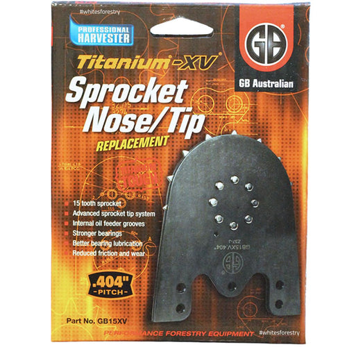 GB Replacement Sprocket Nose Kits – .404" (.080") Harvester Bars