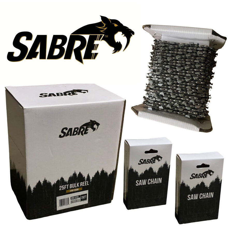 Buy Sabre saw chain www.whitesforestry.com