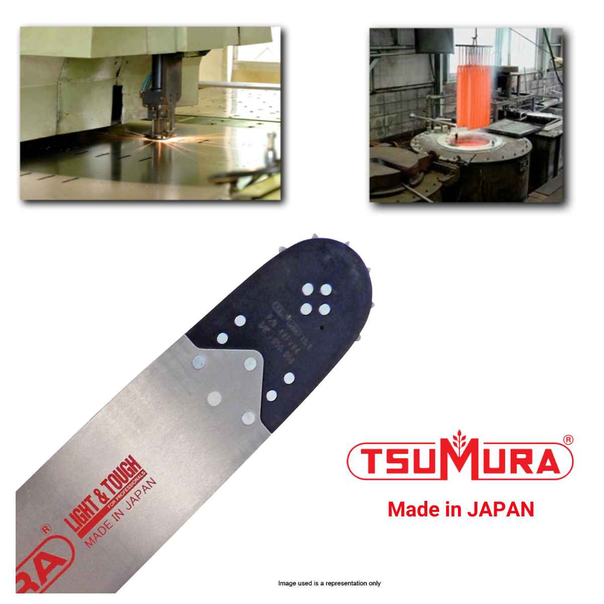 Chainsaw Bar | Tsumura Japan | UHL K095 – Whites Forestry Equipment
