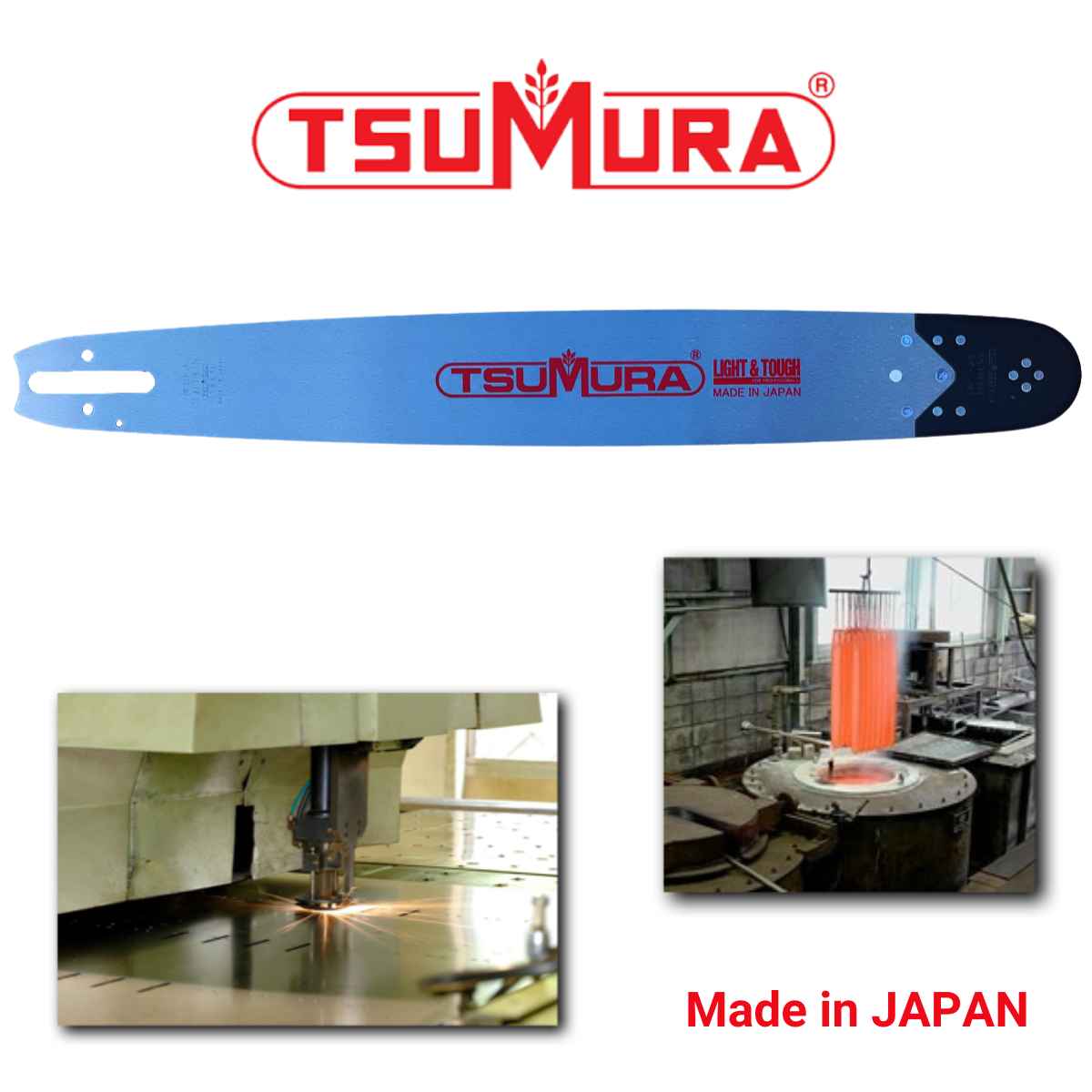 Tsumura D025 chainsaw bar