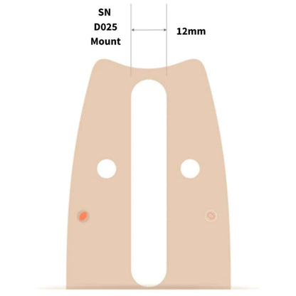 Tsumura Light & Tough Reduced Weight Chainsaw Bar 3/8" Pitch