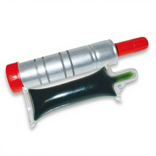 Metal Grease Gun with EP-OO Grease, Sprocket Nose