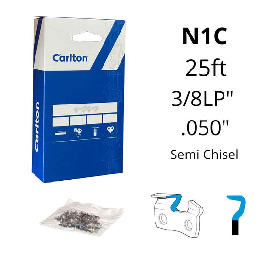 Carlton Chain 25ft 3/8LP" .050" Semi Chisel