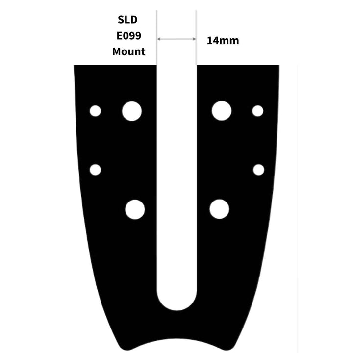 GB ProTop Titanium Chainsaw Bar .404" .063" SLD E099