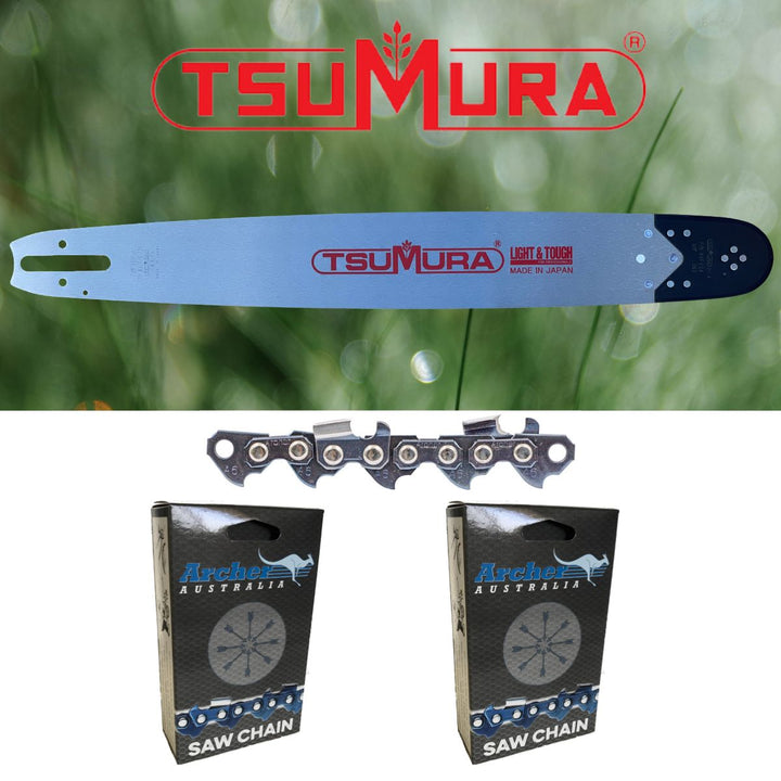 SALE Tsumura Bar & Chain Combos 20" 3/8" .063 fits Stihl