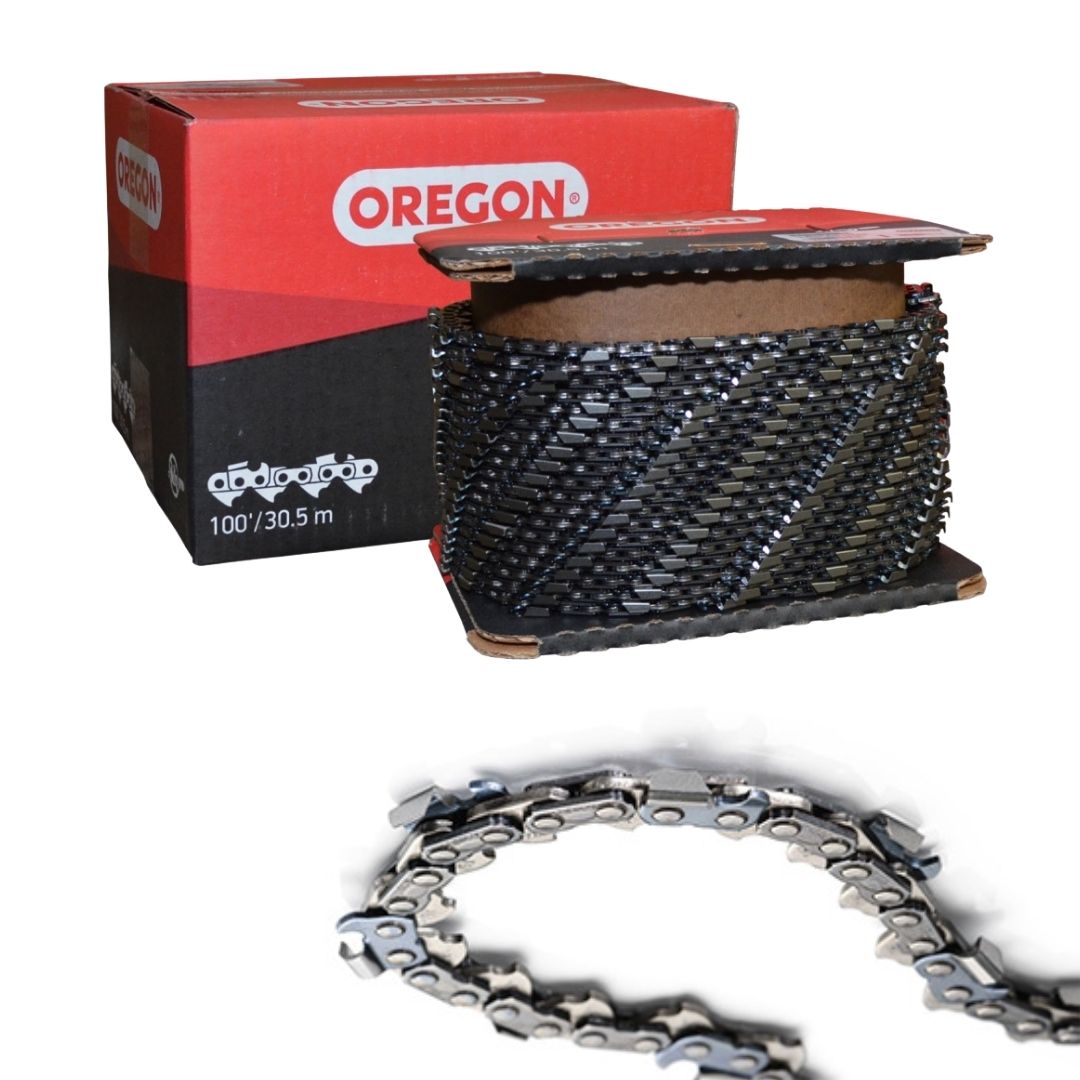 Oregon Chisel Chain Harvester Chain - Oregon Chamfer Chisel® 19HX 100ft – Whites Forestry ...