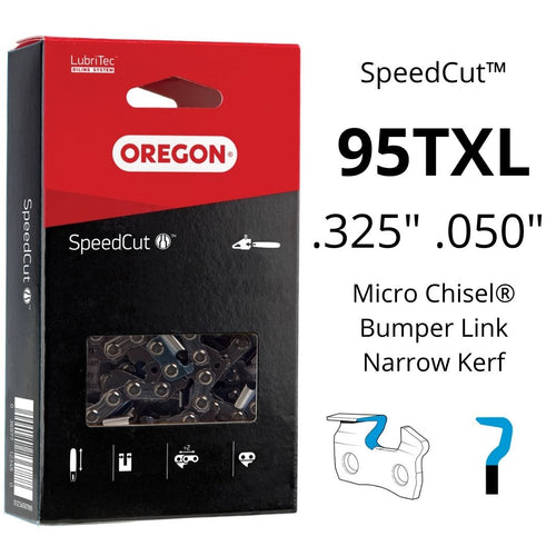 Oregon 95TXL SpeedCut™ Saw Chain .325" .050" MicroChisel®
