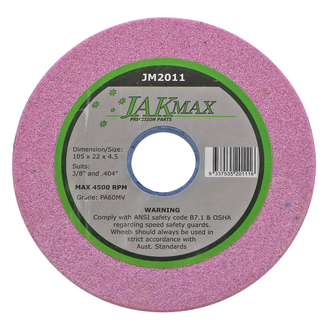 Chainsaw Sharpening Disc Jaxmax 105mm x 22mm x 4.5mm