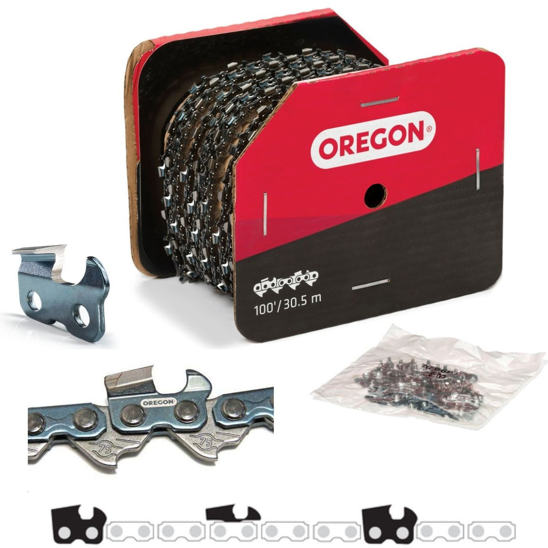 Oregon Skip-Tooth Chainsaw Chain 75EXJ 3/8" .063" 100ft Full Chisel
