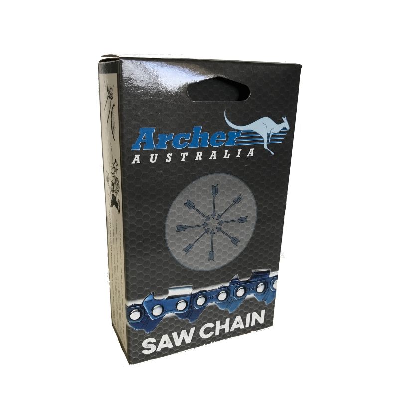 Archer Saw Chain, 100ft, .404 .063, Skip Tooth, Full Chisel, Whites Forestry Equipment, Strzelecki Trading