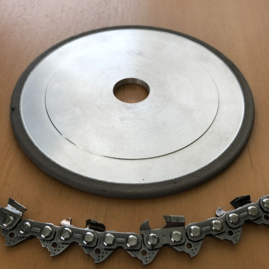 Diamond Sharpening Disc 145mm for 3/8 .404 Chainsaw Chain