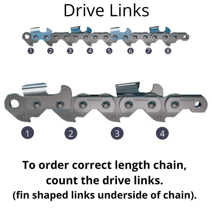 Oregon 75RD VersaCut™ 10° Ripping Saw Chain 3/8" .063" Micro Chisel®