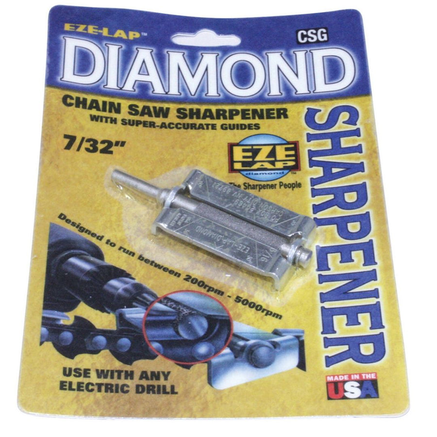 Eze-Lap Diamond Chainsaw Chain Sharpener - 7/32" - With Guide, Whites Forestry Equipment, Strzelecki Trading