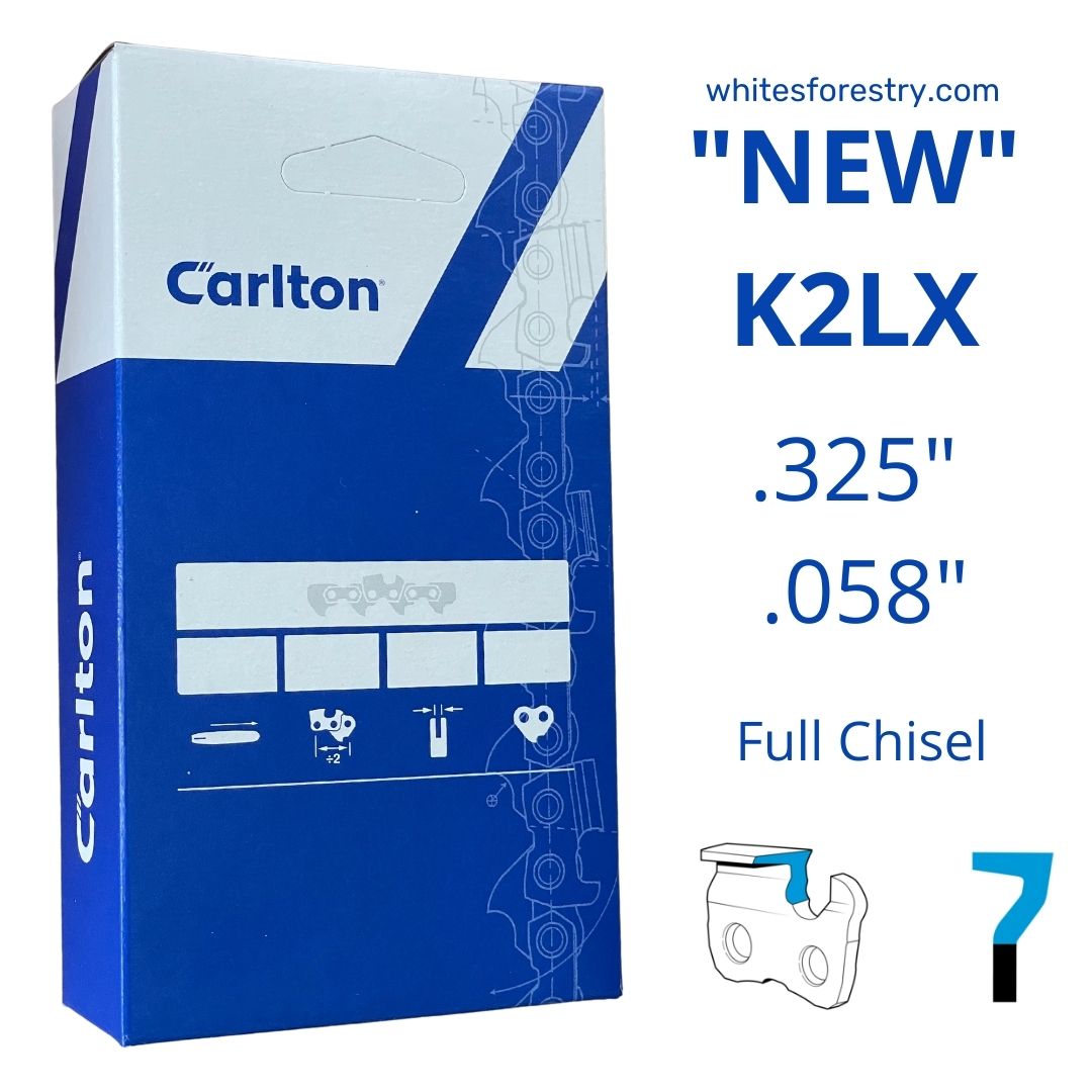 Chainsaw Chain NEW CARLTON® K2LX .325" .058" Chisel