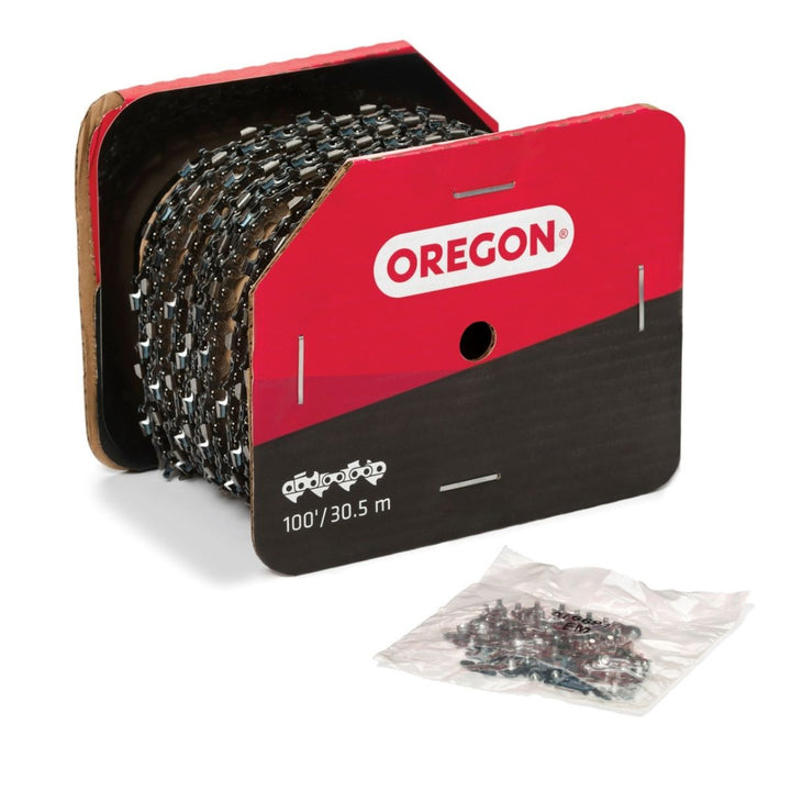 Oregon 68CJ Skip-Tooth Saw Chain, Square Cut, Full Chisel .404" .063" 100ft