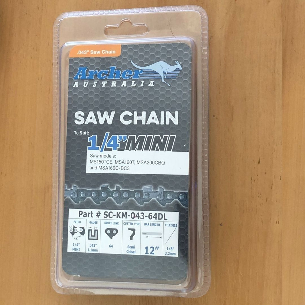 Archer Chainsaw Chain - Archer Australia Saw-Chain – 🇦🇺 Whites Forestry ...
